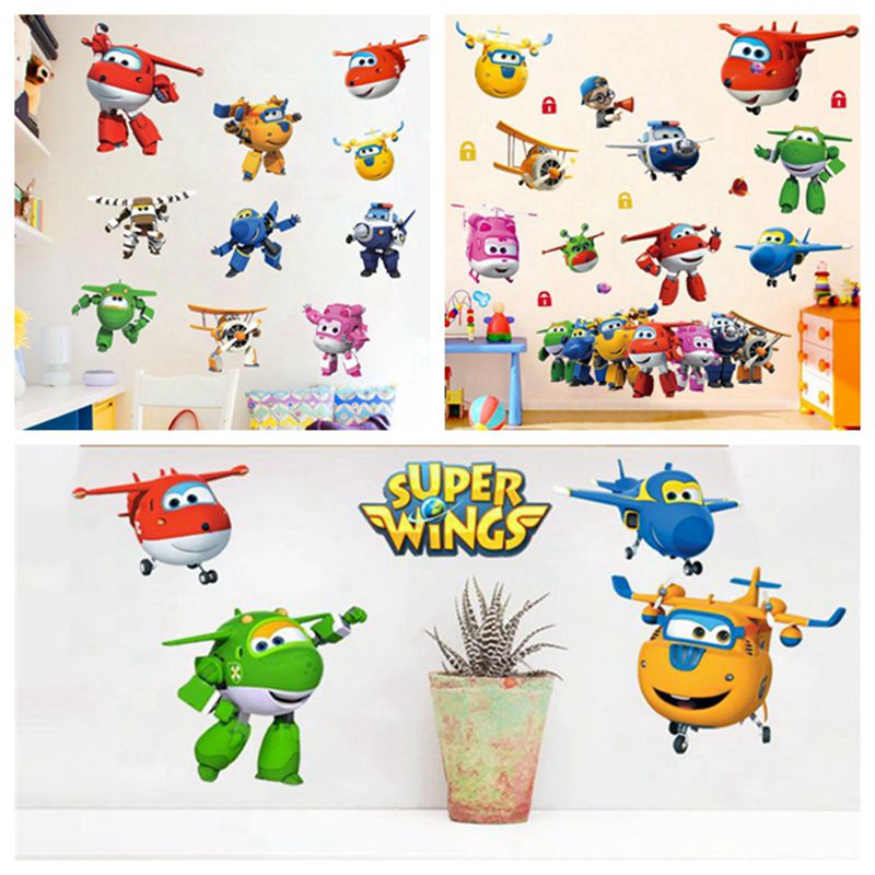 Baby Nursery Wallpaper - Quente dos desenhos animados super asas