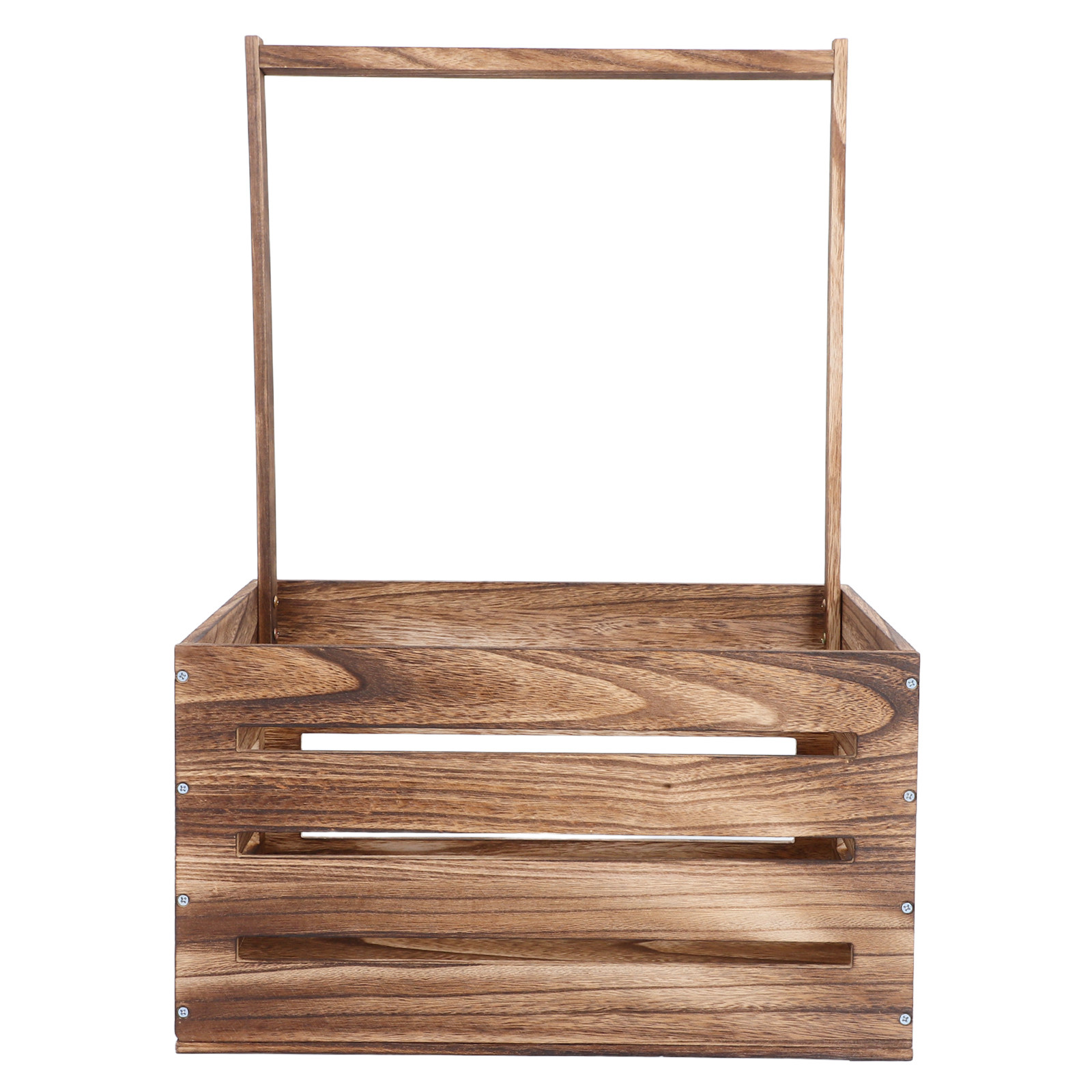 Baby Nursery Laundry Basket - Cesta de Madeira Natural para Bebê