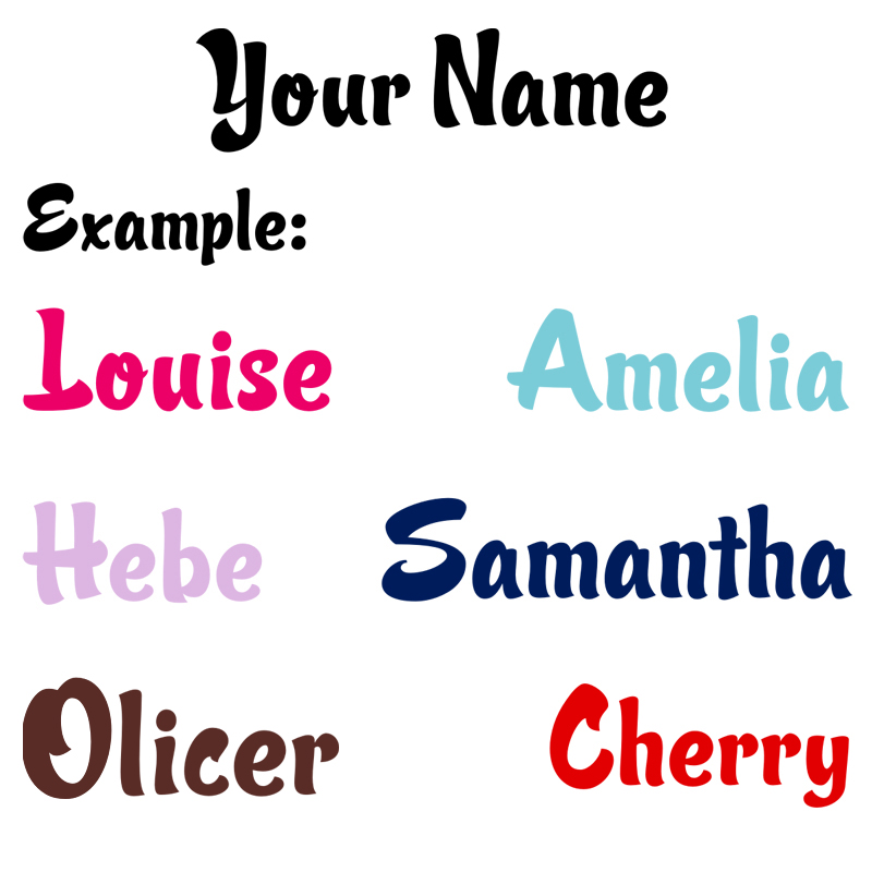 Baby Nursery Wallpaper - Adesivo de Vinil Personalizado com Nome,