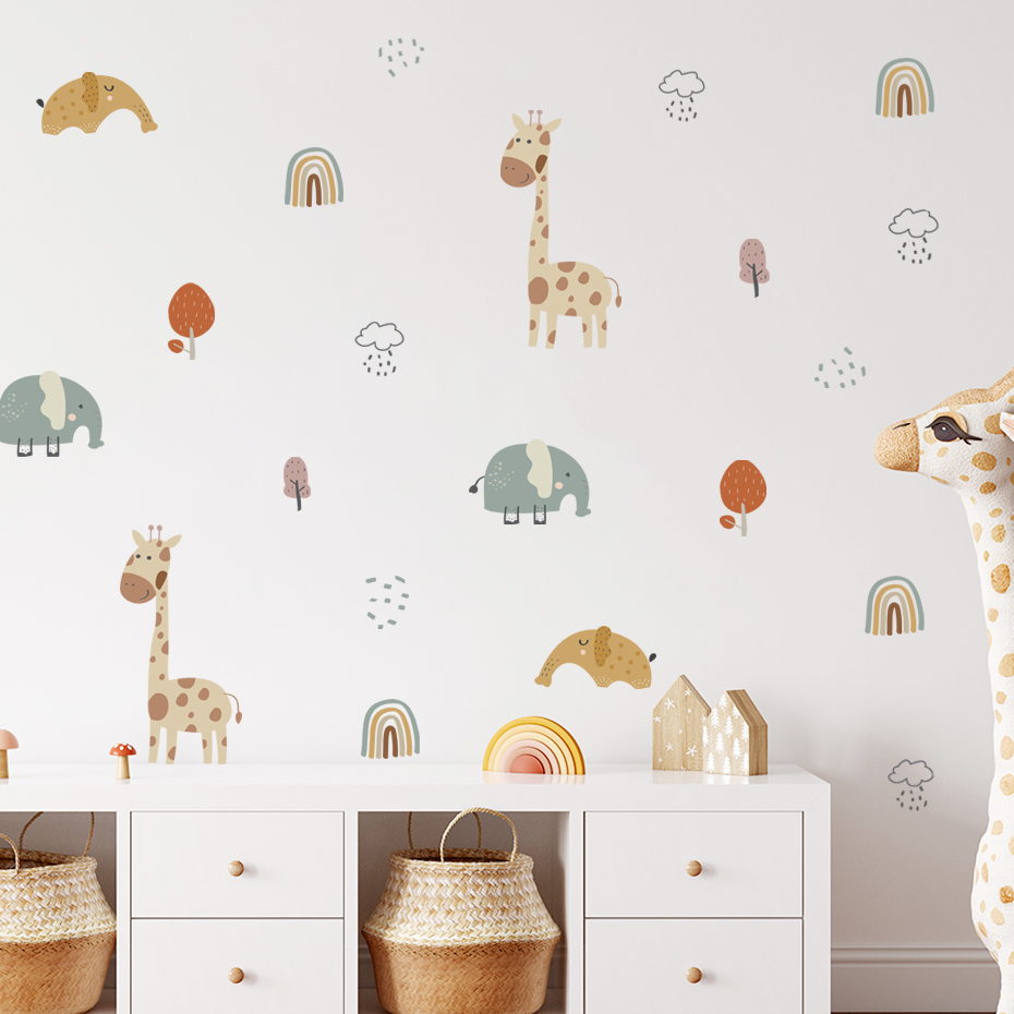 Baby Nursery Tree - Adesivo de parede removível do vinil