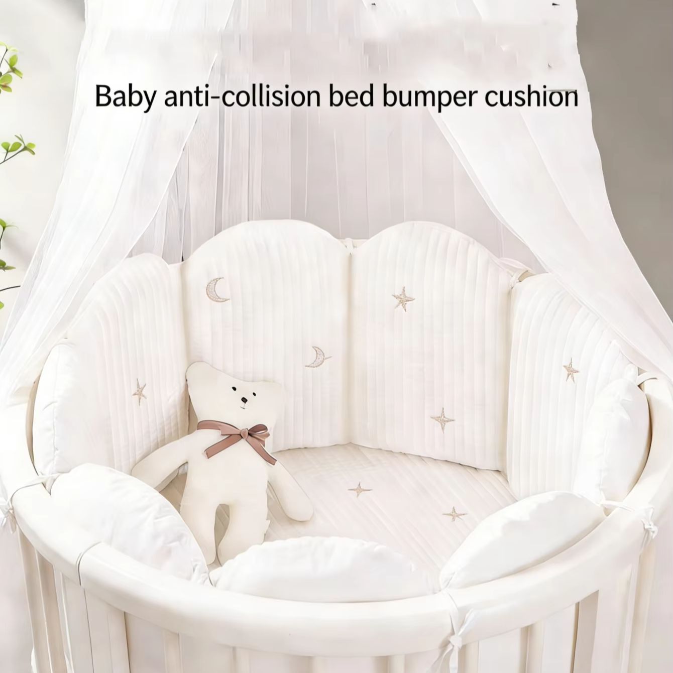 Baby Nursery Glider - Conjunto de 3 Peças de Protetor