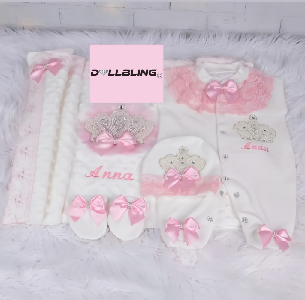 Dollbling bebê recém-nascido 4 - Baby Nursery Embroidery avaliação e preço