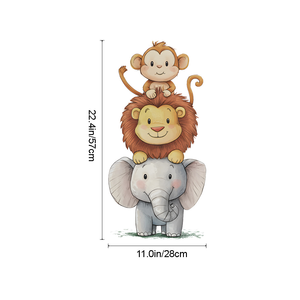 Adesivos de Parede de Animais  - Baby Nursery Wallpaper avaliação e preço