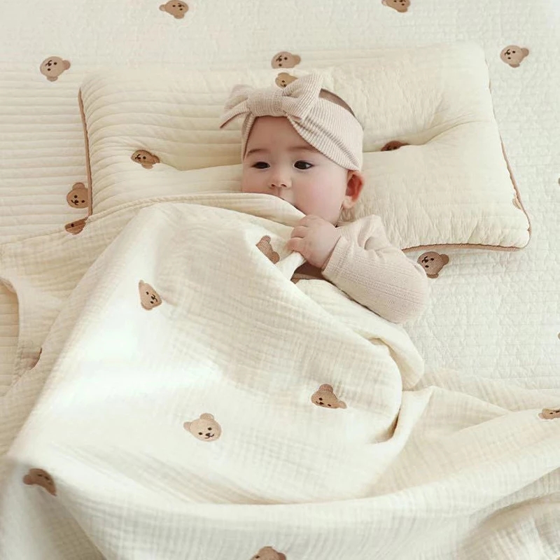 Manta de Bebê Recém-Nascido MI - Baby Nursery Embroidery avaliação e preço