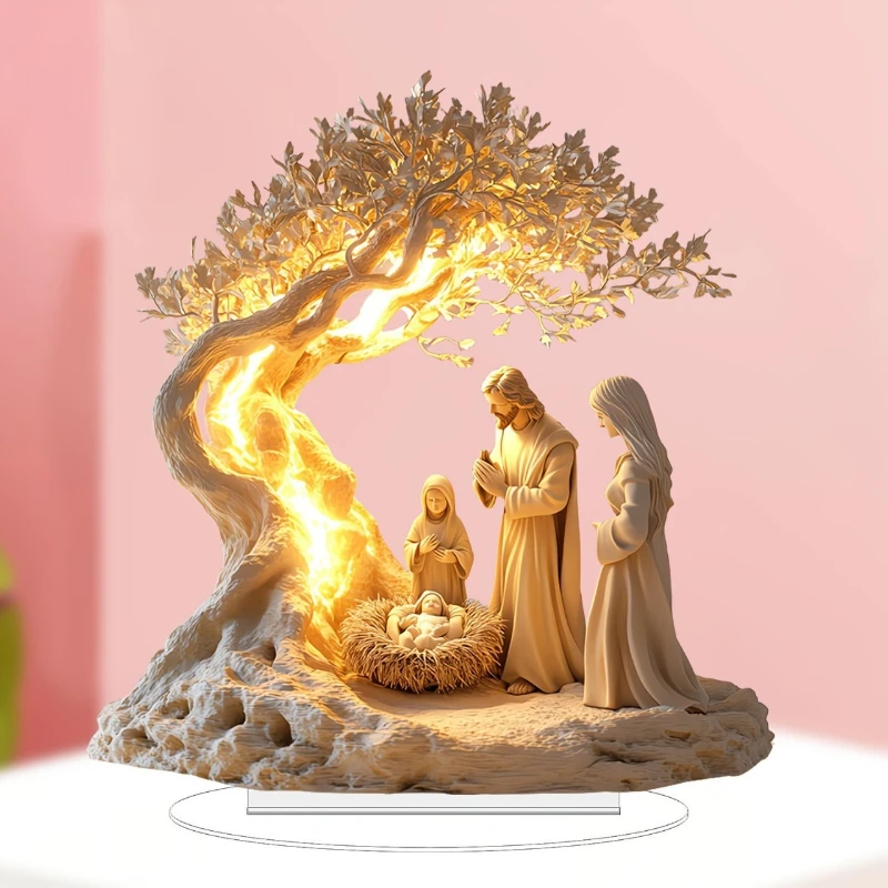 Decoração de Mesa em Acrílico  - Baby Nursery Tree avaliação e preço
