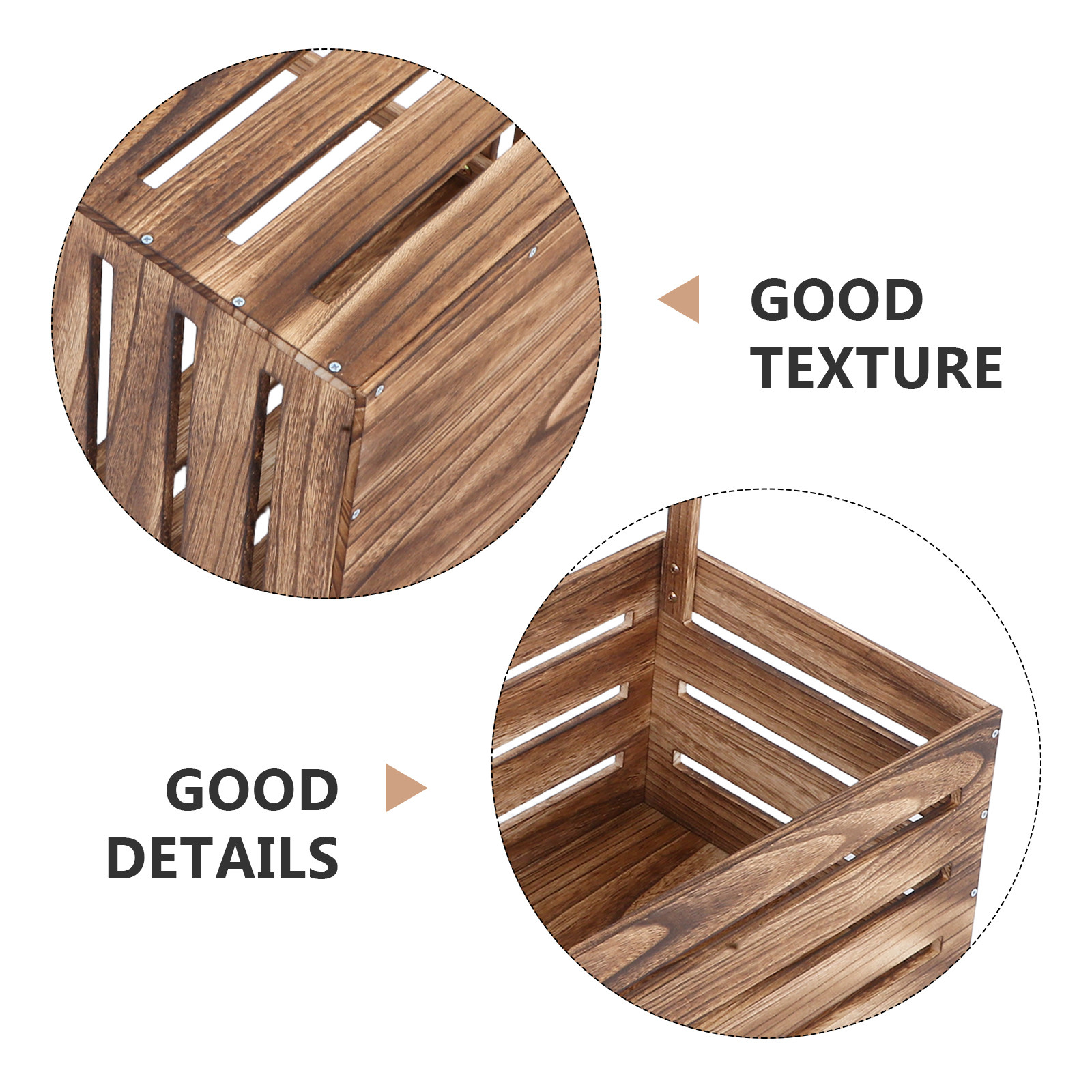 Cesta de Madeira Natural para  - Baby Nursery Laundry Basket avaliação e preço