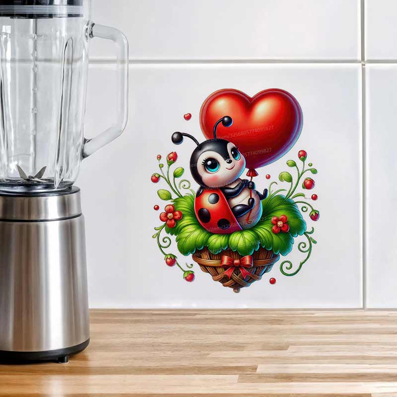 Adesivo de parede de joaninha  - Baby Nursery Murals avaliação e preço