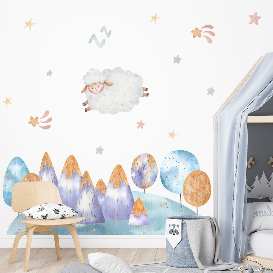 Adesivo de parede de árvore de - Baby Nursery Tree avaliação e preço