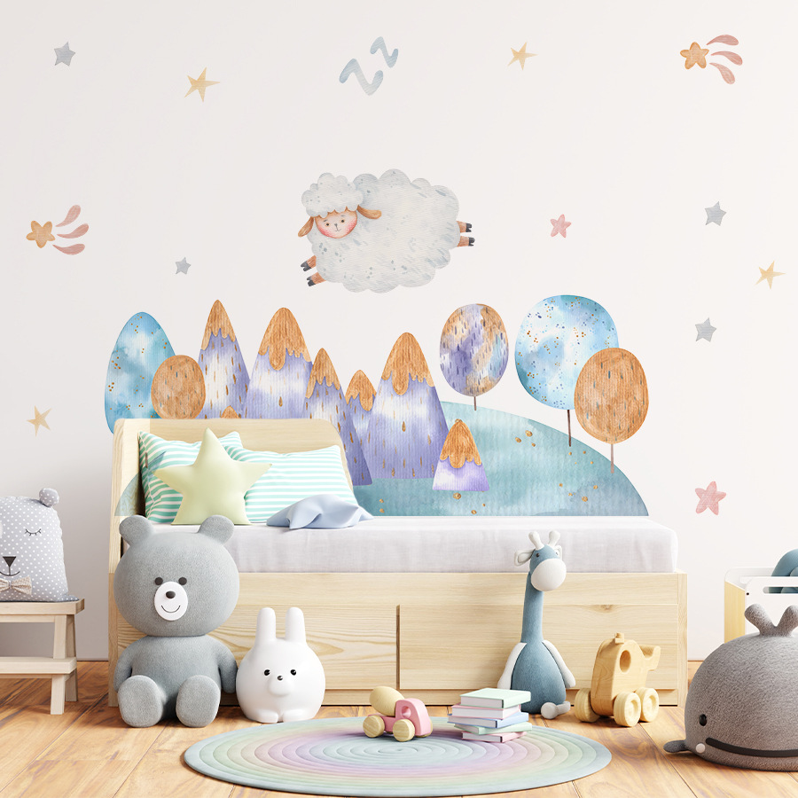 Adesivo de parede de árvore de - Baby Nursery Tree avaliação e preço