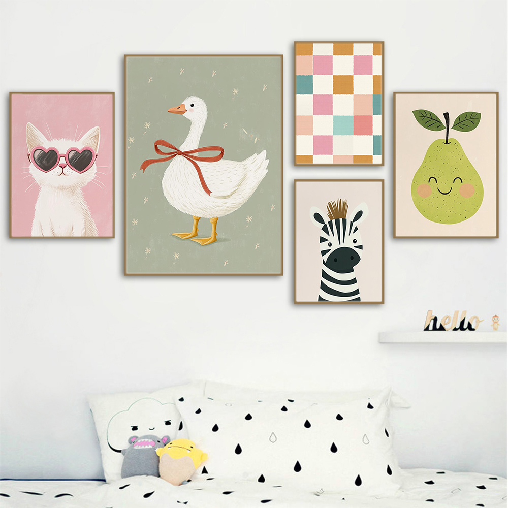 Pôsteres de Parede com Estampa - Baby Nursery Murals avaliação e preço