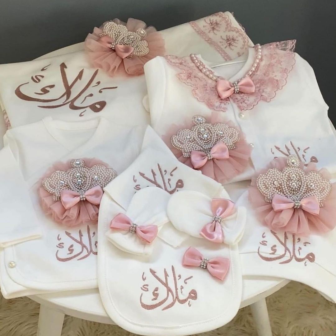 Dollbling 5 pçs recém-nascido  - Baby Nursery Embroidery avaliação e preço