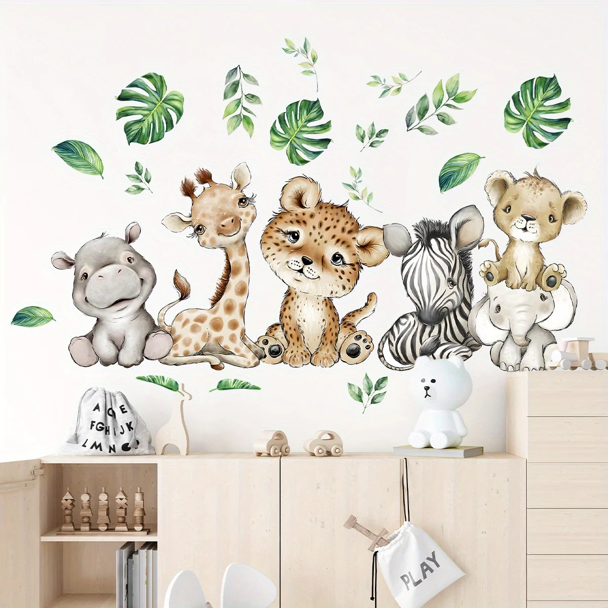 1pc dos desenhos animados boni - Baby Nursery Decals avaliação e preço