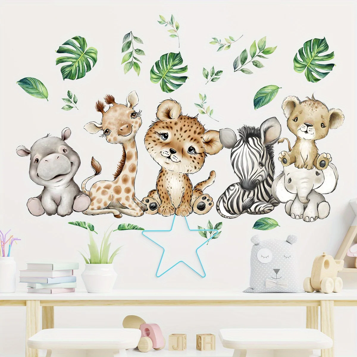 1pc dos desenhos animados boni - Baby Nursery Decals avaliação e preço