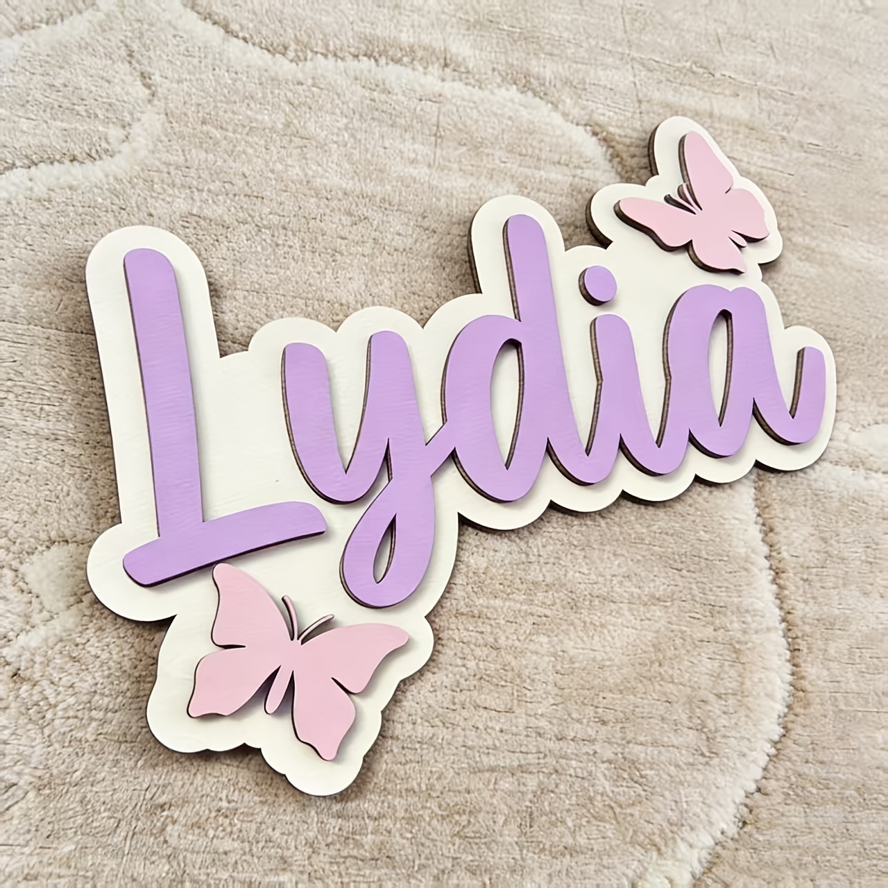 Placa de Porta Personalizada A - Baby Nursery Decorations avaliação e preço