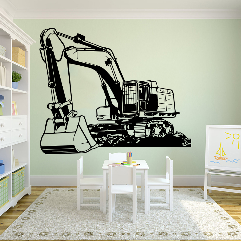 Grande equipamento pesado esca - Baby Nursery Decals avaliação e preço