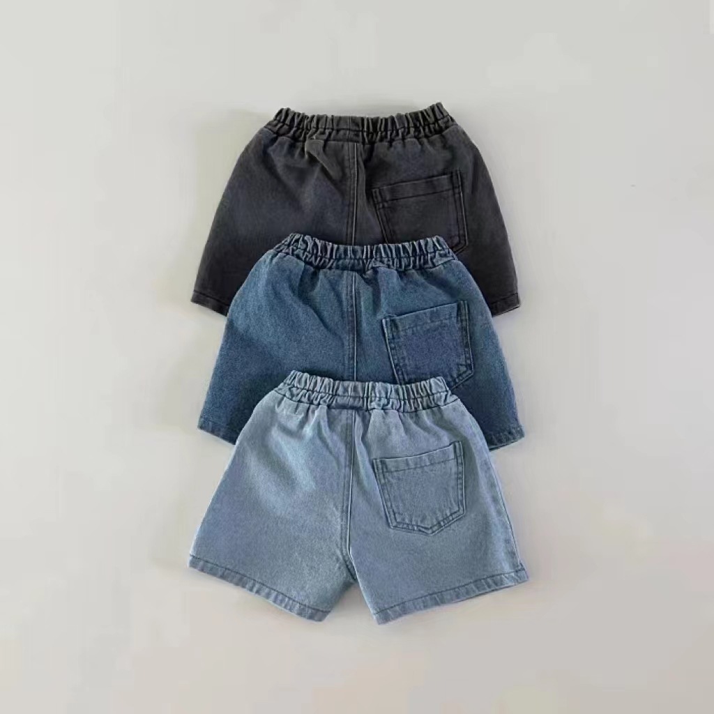 Shorts jeans sólido infantil,  - Baby Nursery Ideas Boy avaliação e preço