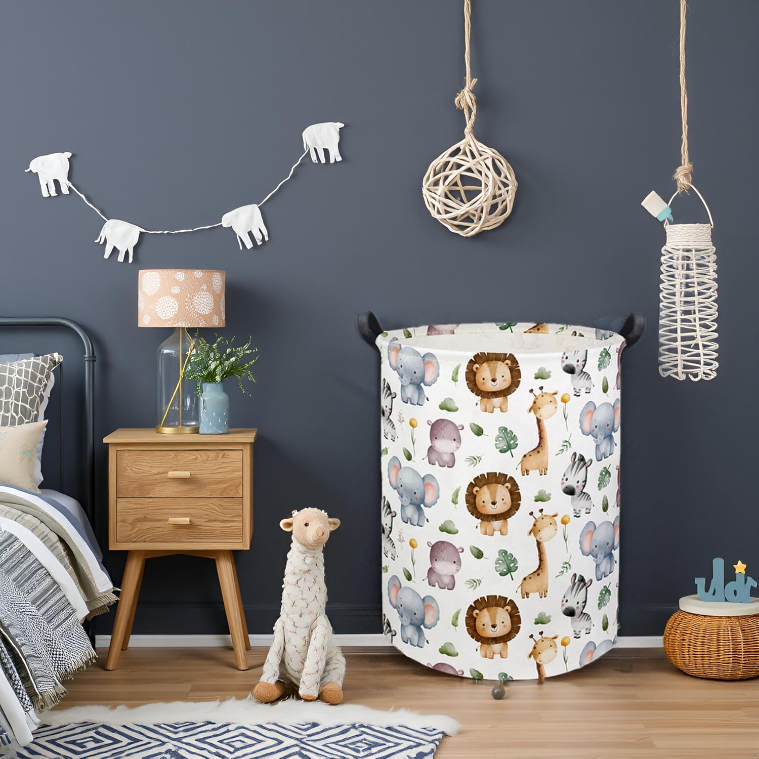 Cesto de lavanderia para bebês - Baby Nursery Laundry Basket avaliação e preço