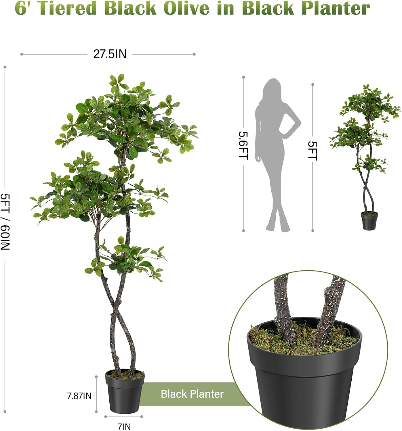 Plantas Artificiais para Inter - Baby Nursery Tree avaliação e preço