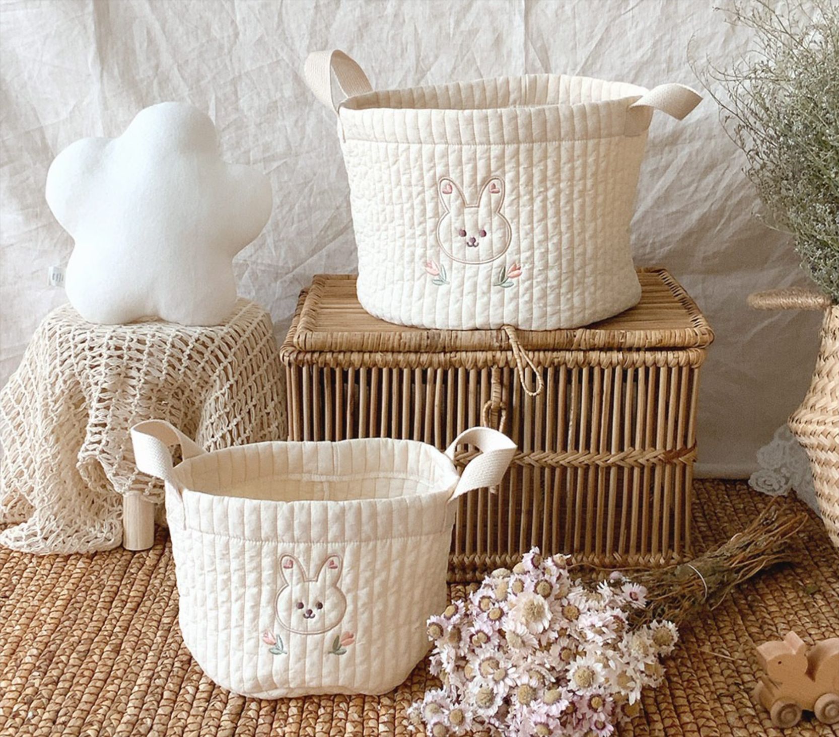 Saco de armazenamento de frald - Baby Nursery Embroidery avaliação e preço