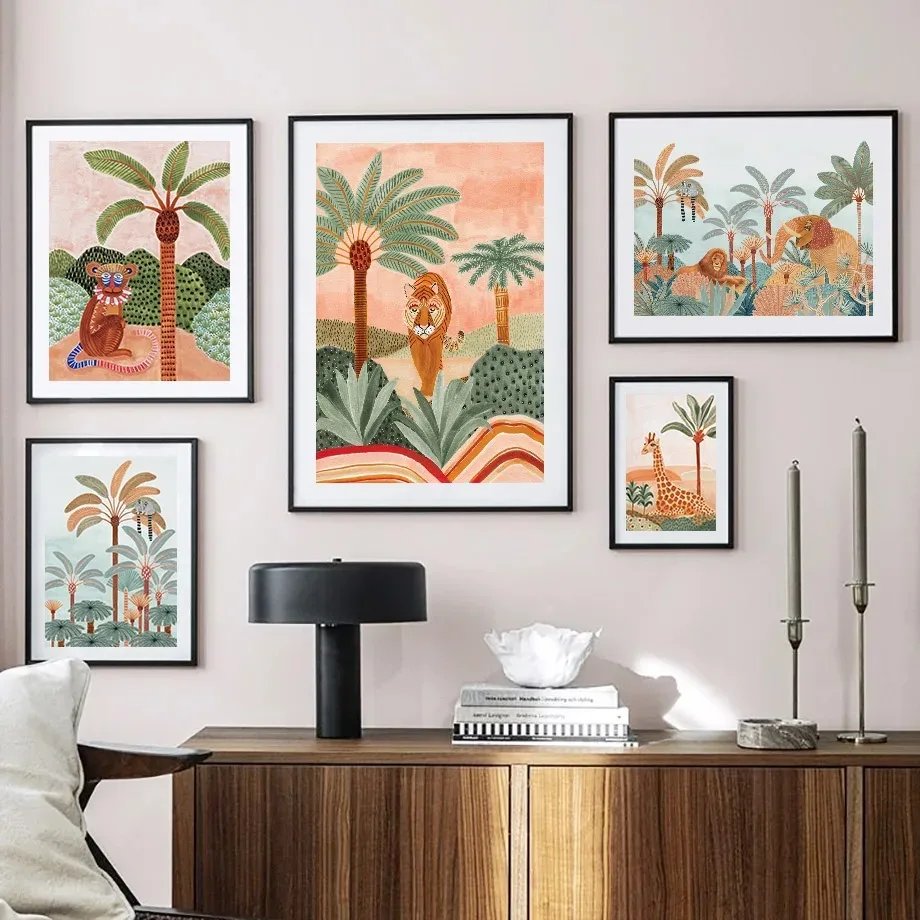 Pôster de Pintura em Tela com  - Baby Nursery Tree avaliação e preço