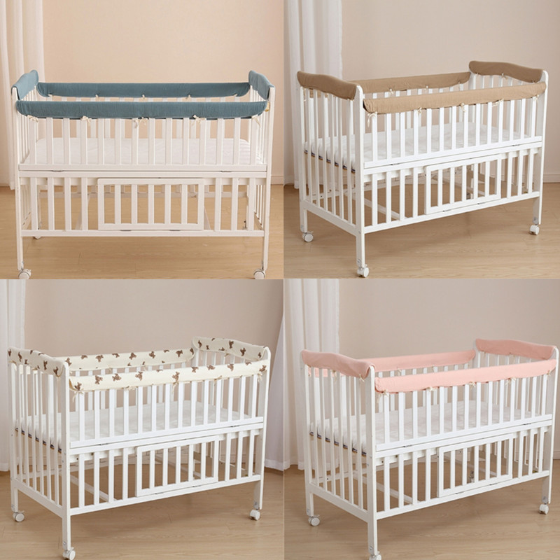 Algodão bebê cama bumpers, tam - Baby Nursery Glider avaliação e preço