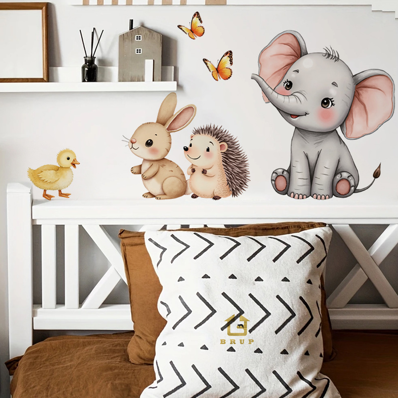 Adesivo de parede de animal de - Baby Nursery Decals avaliação e preço
