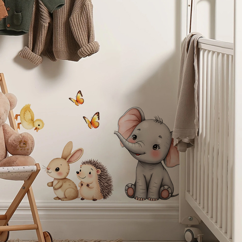 Adesivo de parede de animal de - Baby Nursery Decals avaliação e preço