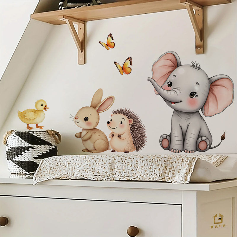 Adesivo de parede de animal de - Baby Nursery Decals avaliação e preço
