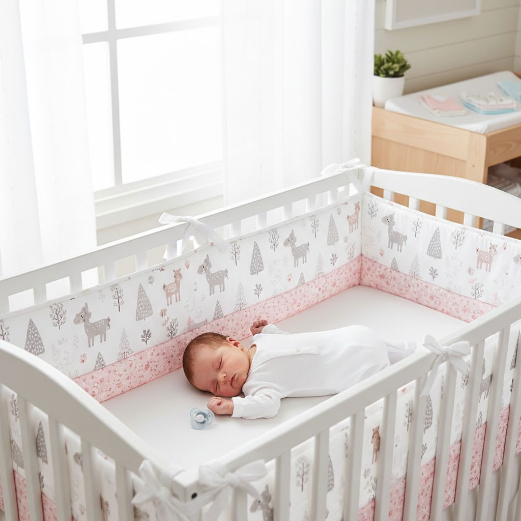 Protetor de Berço de Algodão R - Baby Nursery Glider avaliação e preço