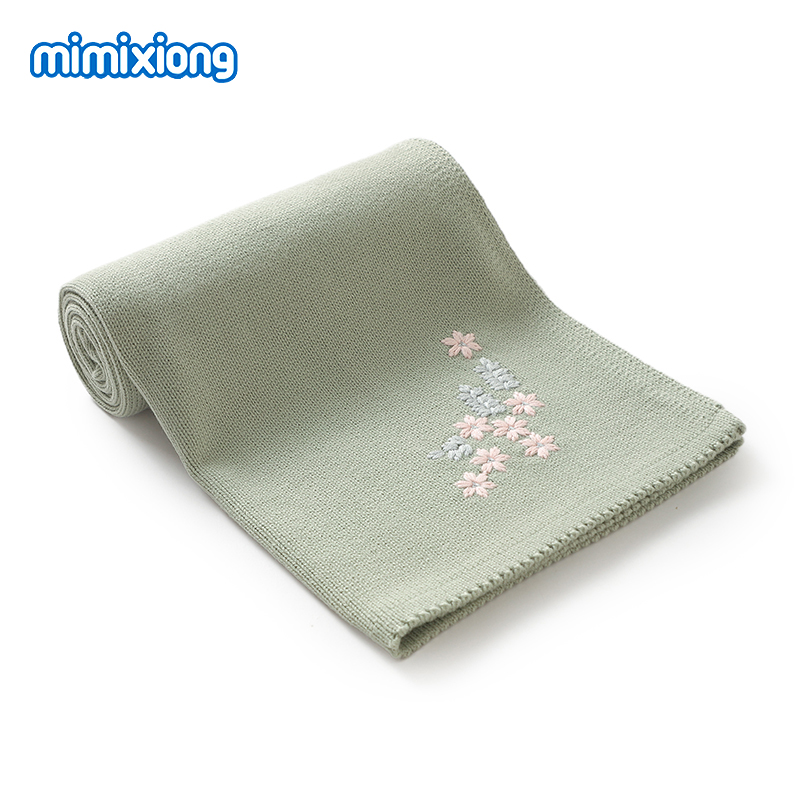Moda floral bordado cobertores - Baby Nursery Embroidery avaliação e preço