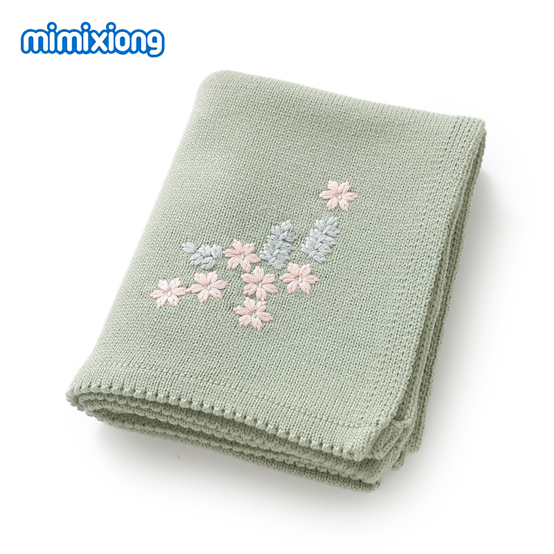 Moda floral bordado cobertores - Baby Nursery Embroidery avaliação e preço