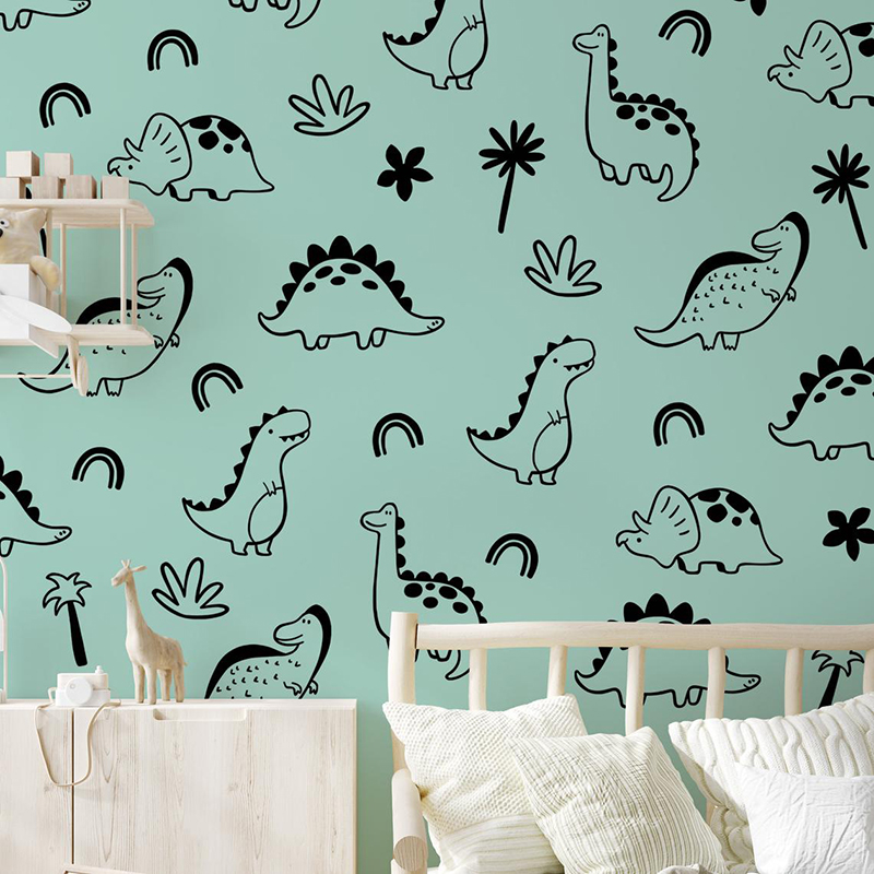 Dinossauro Geométrico Árvore A - Baby Nursery Tree avaliação e preço