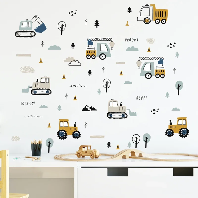 Adesivos de parede de caminhão - Baby Nursery Decals avaliação e preço
