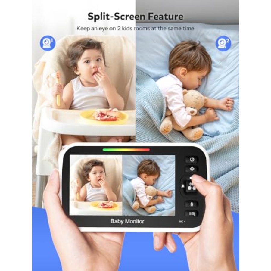 Monitor para bebês para uso em - Baby Nursery Hours avaliação e preço