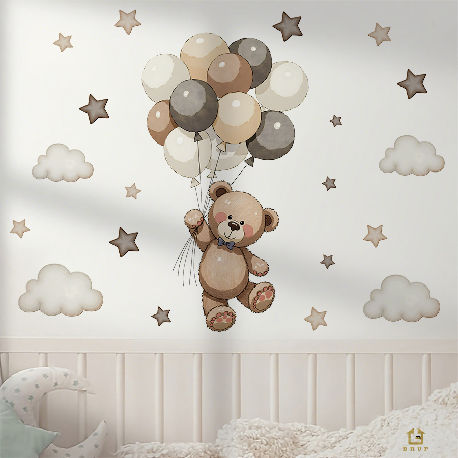 Adoráveis decalques de parede  - Baby Nursery Decals avaliação e preço