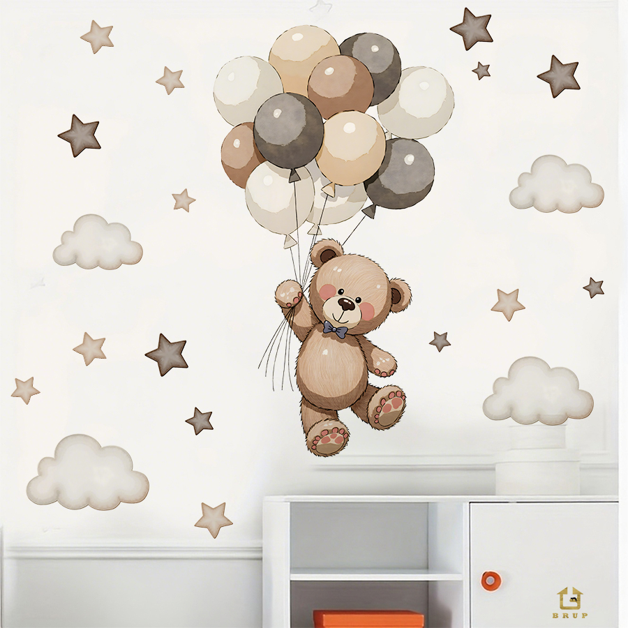 Adoráveis decalques de parede  - Baby Nursery Decals avaliação e preço