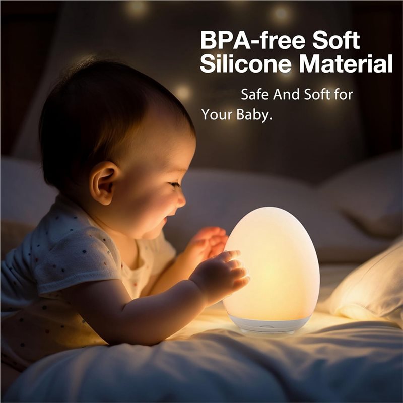 Luz Noturna LED ABYN para Bebê - Baby Nursery Hours avaliação e preço