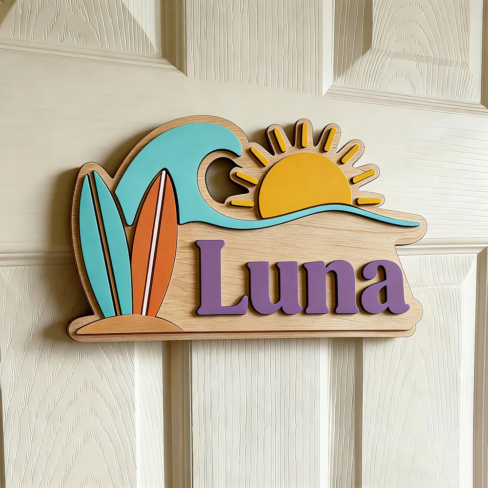 Placa de Porta Personalizada d - Baby Nursery In avaliação e preço