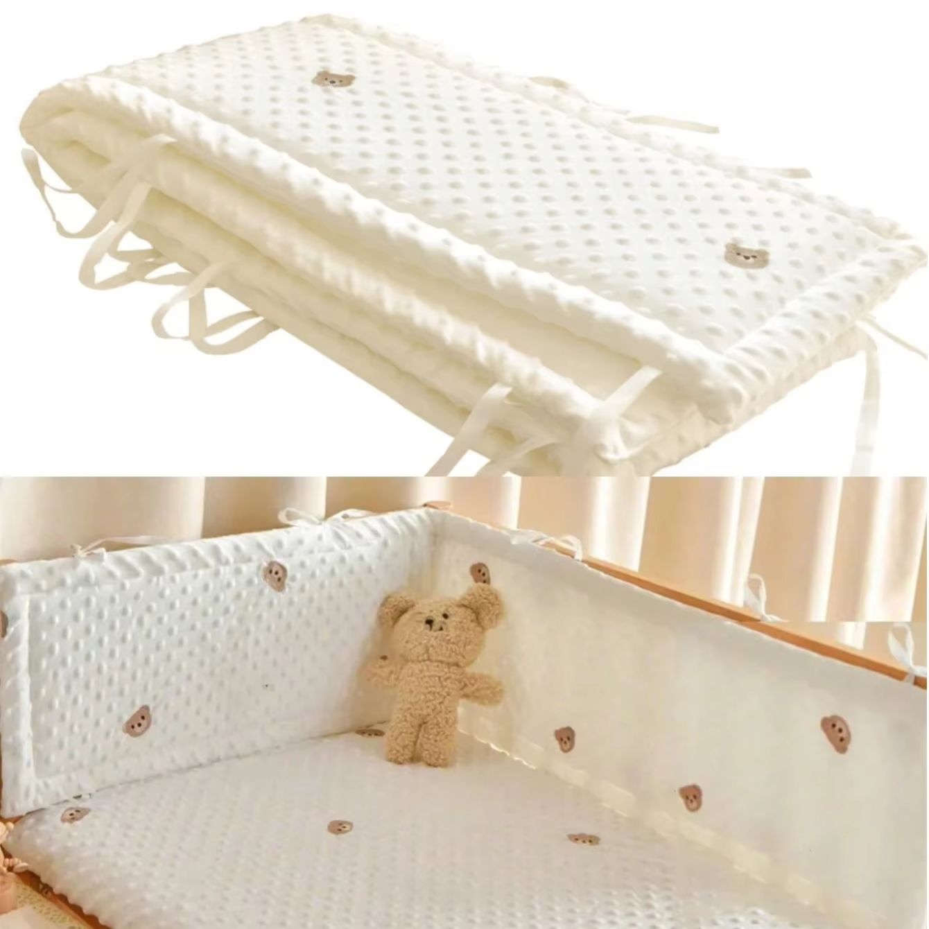 Protetor de Berço de Algodão e - Baby Nursery Glider avaliação e preço