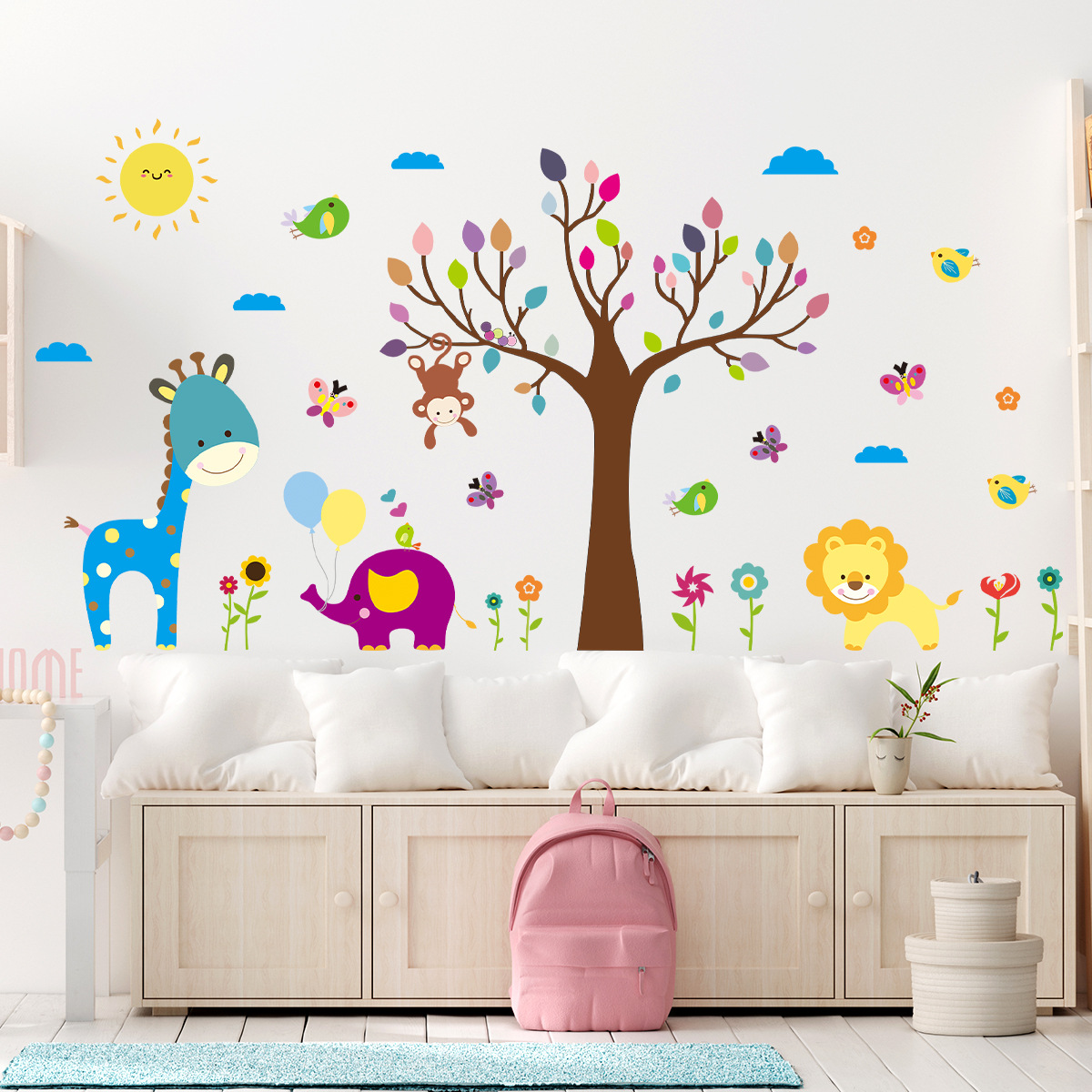 Adesivos de parede auto-adesiv - Baby Nursery Tree avaliação e preço
