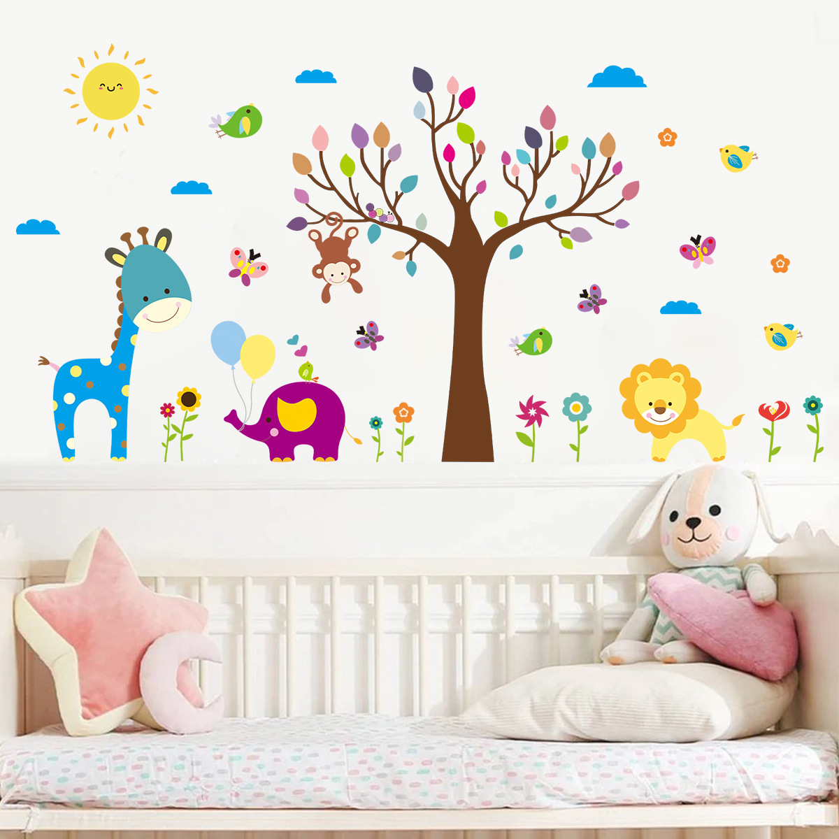 Adesivos de parede auto-adesiv - Baby Nursery Tree avaliação e preço