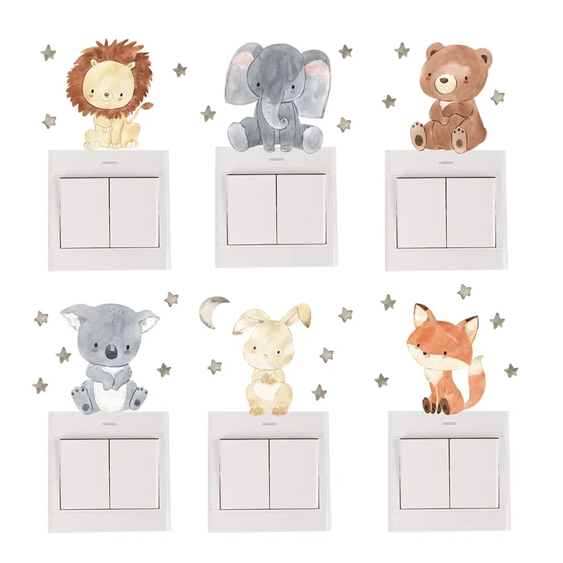 Adesivos de parede de animais  - Baby Nursery Decals avaliação e preço