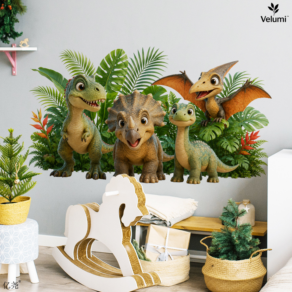 Adesivos de Parede 3D de Dinos - Baby Nursery Decals avaliação e preço